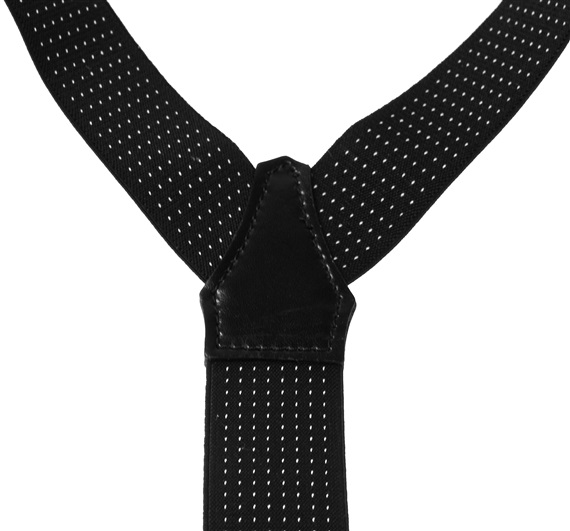 Tirante negro con motas XXL Cruce