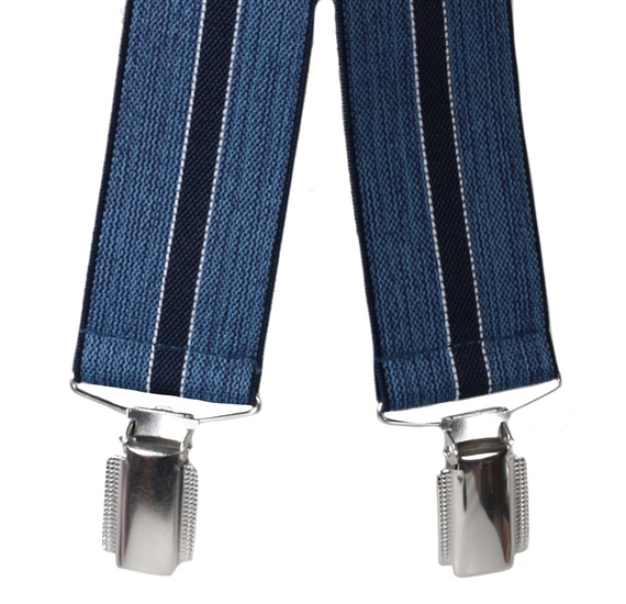 Tirante rayas azules Pinzas traseras