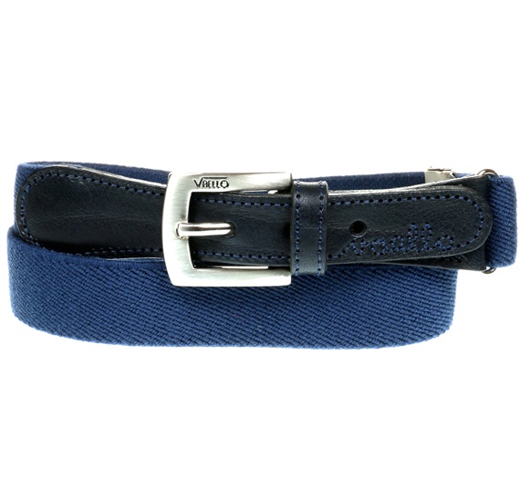 Cinturón Niño Elástico Azul Marino