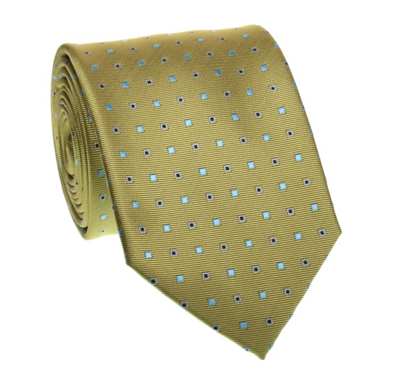 Corbata Dibujo Verde Oliva