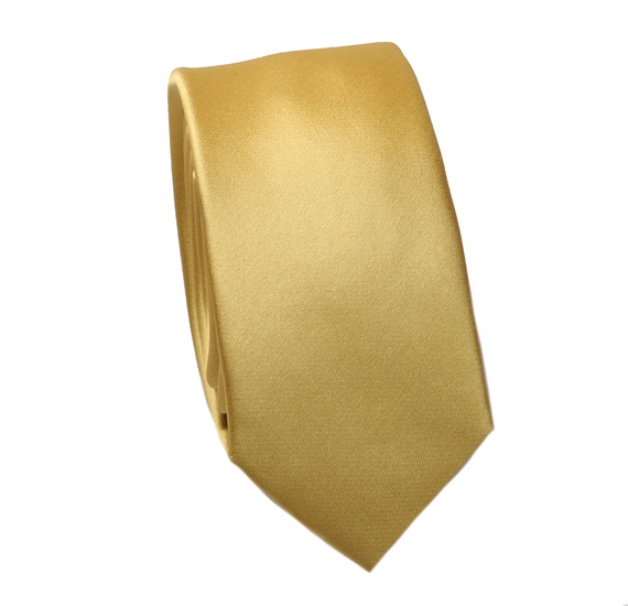 Corbata Estrecha Amarilla