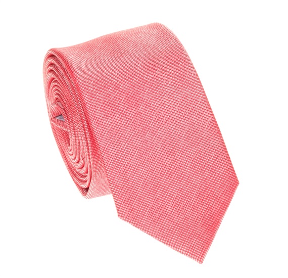 Pink Skinny Tie