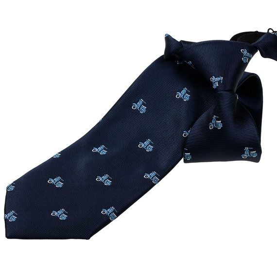 Corbata Niño Azul Marino Vespas