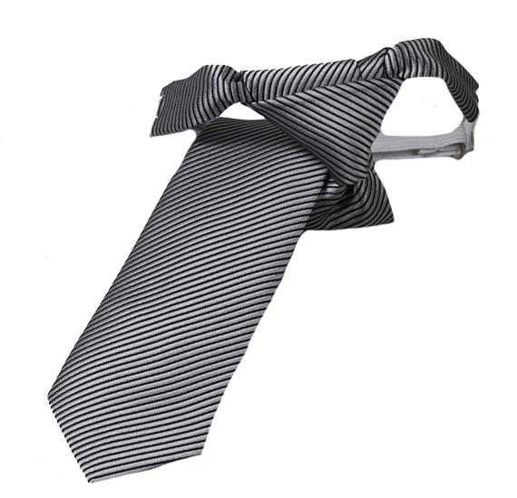 Corbata Niño Gris Acero