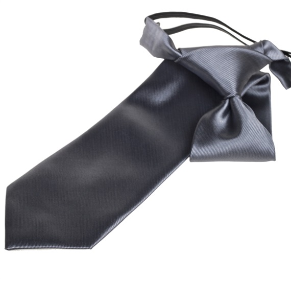 Corbata Niño Gris Oscura
