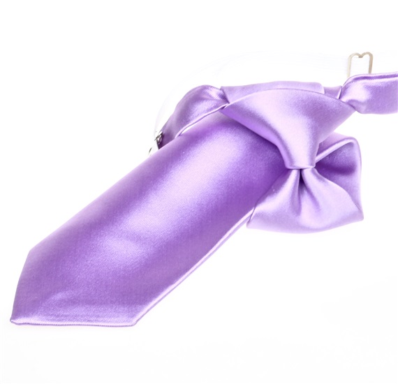 Corbata Niño Malva