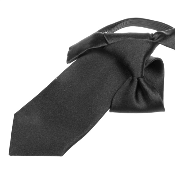 Corbata Niño Negra