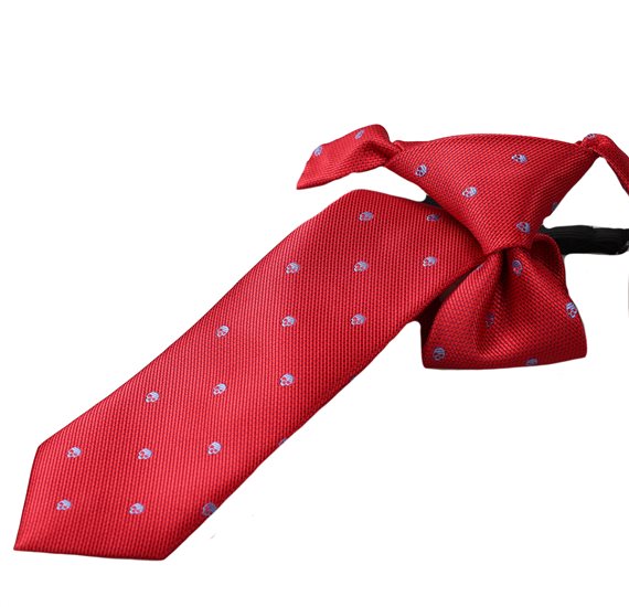 Corbata Niño Roja Calaveras