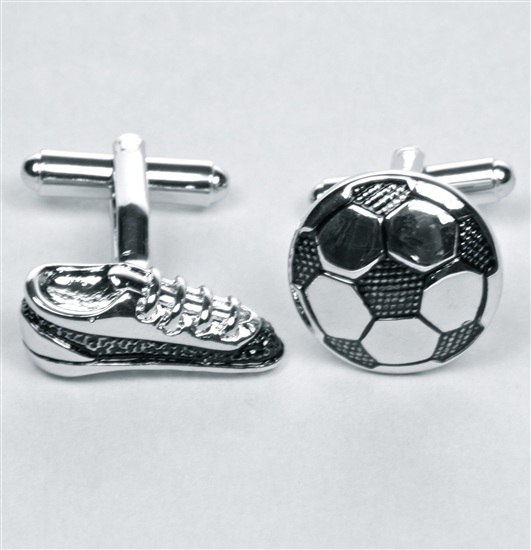 Gemelos Balón y Bota Fútbol