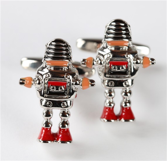Gemelos Robot Rojo