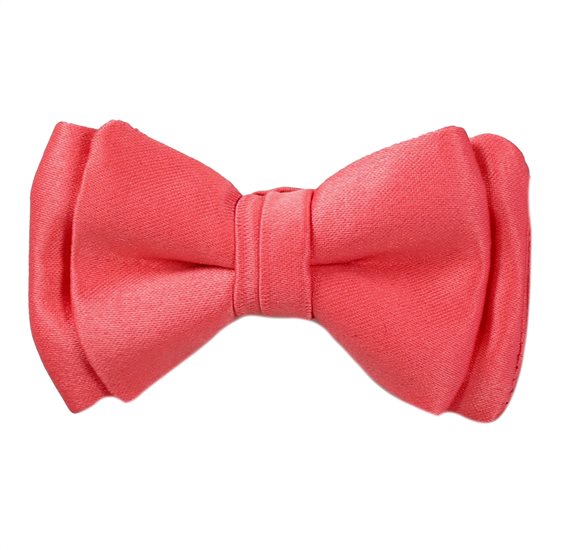 Coral Baby's Bow Tie