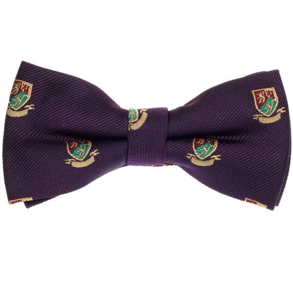 Pajarita Morada Escudo Heráldico