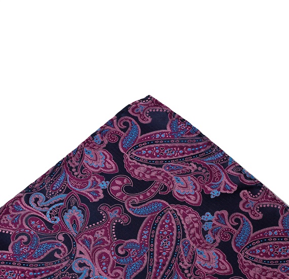 Pañuelo Bolsillo Cachemir Morado