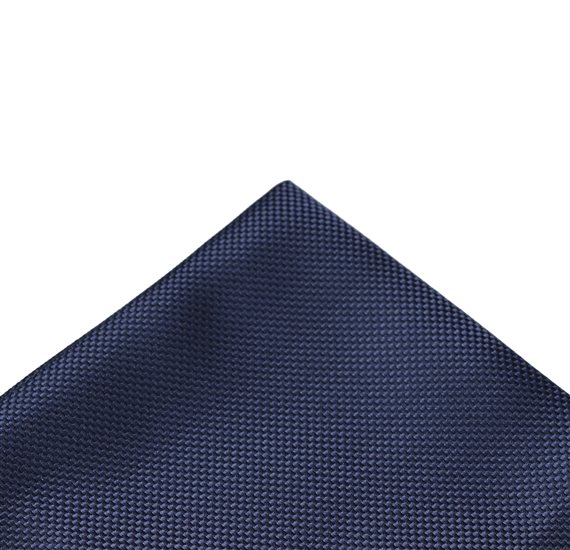 Blue Silk Pocket Square