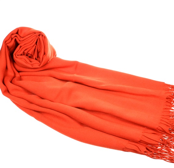 Pashmina Caballero Naranja Tostado