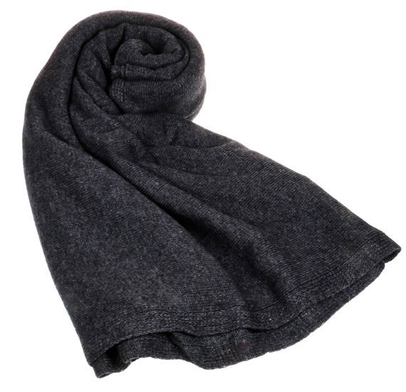 Grey Cashmere Pashmina