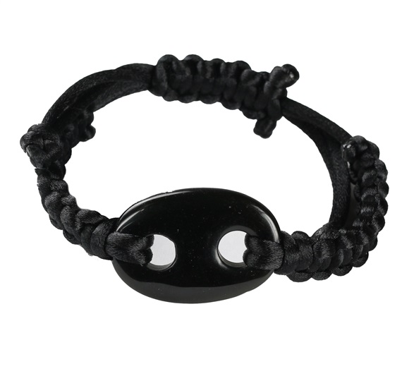 Pulsera Artesania Negra Calabrote