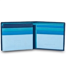 Billetera Hombre Multicolor Azul