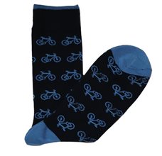 Calcetines Caballero Azul Bicicletas