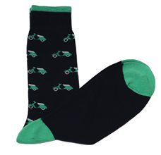 Calcetines Caballero Azul Vespas Verdes