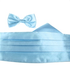 Conjunto Fajín Ceremonia Azul Celeste