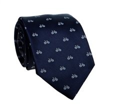 Corbata Azul Marino Bicicletas