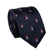Dark Blue Golf Tie