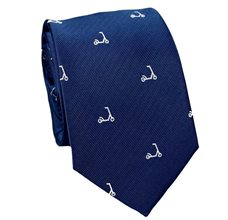 Corbata Azul Patinetes