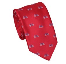 Corbata Bicicletas Roja
