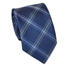 Corbata Cadete Cuadros Azules