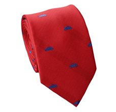 Corbata Cadete Roja Coches
