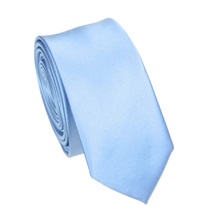 Sky Blue Skinny Tie