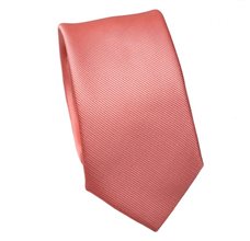Living Coral Skinny Tie