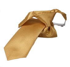 Gold Yellow Boy's Tie