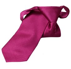Magenta Silk Boy's Tie