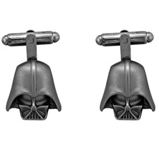 Star Wars Black Darth Vader Cufflinks