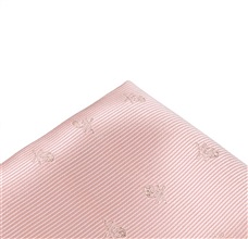 Pañuelo Bolsillo Rosa con Calaveras