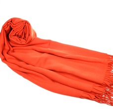 Pashmina Caballero Naranja Tostado