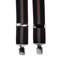 Blue Stripes Elastic Braces