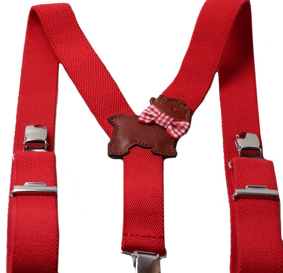 Tirante Niño Rojo Schnauzer